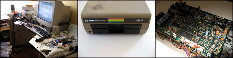 The 1541 floppy drive