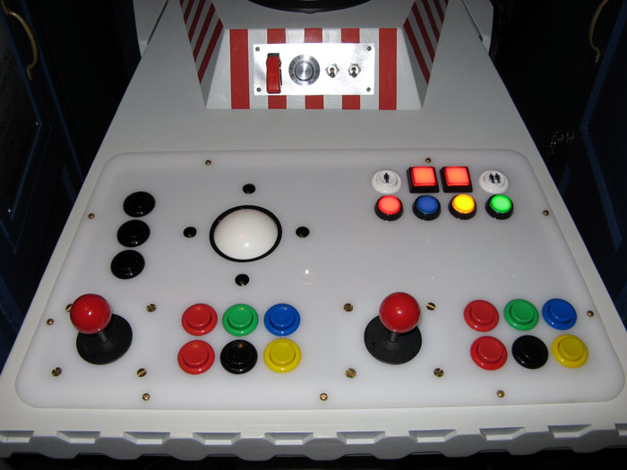 Trackball control panel