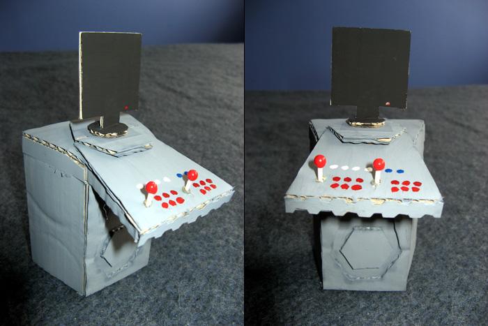 Fig 31. Highly detailed prototype scale model console