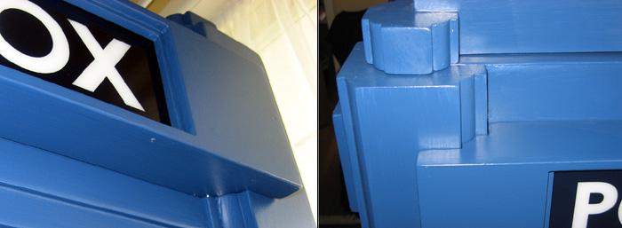 Fig 26. Sign box top and bottom profile